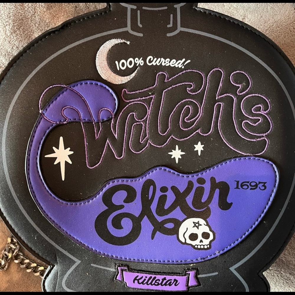 Witchs Elixir Handbag by Killstar - Picture 3 of 9